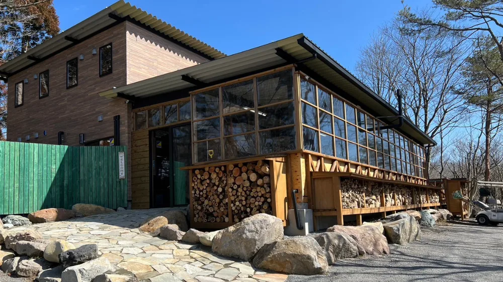 那須オートキャンプ場グリーンベースの建物